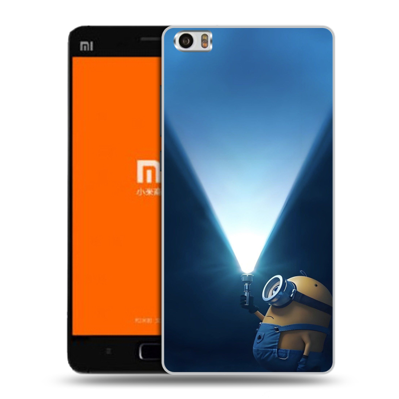 Силиконовый чехол на Xiaomi MI5 с принтом Миньоны Силиконовый чехол на Xiaomi MI5 с принтом Миньоны