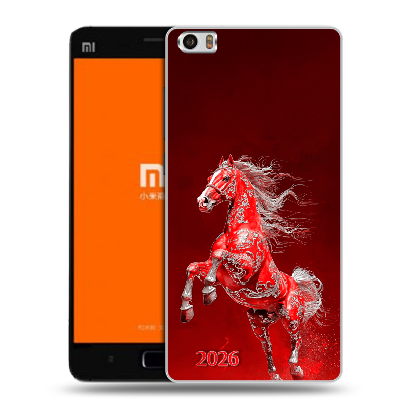 Силиконовый чехол на Xiaomi MI5 с принтом Новый год Силиконовый чехол на Xiaomi MI5 с принтом Новый год