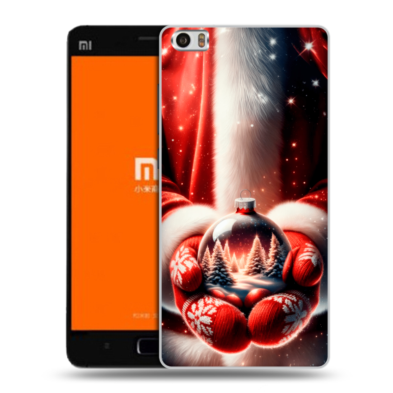 Силиконовый чехол на Xiaomi MI5 с принтом Новый год Силиконовый чехол на Xiaomi MI5 с принтом Новый год