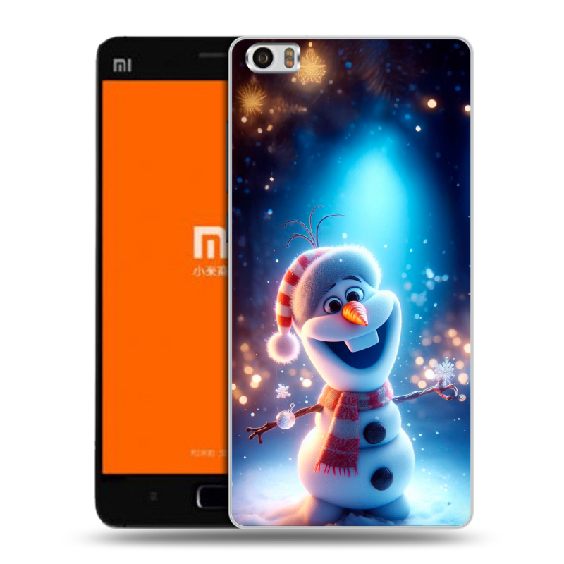 Силиконовый чехол на Xiaomi MI5 с принтом Новый год Силиконовый чехол на Xiaomi MI5 с принтом Новый год
