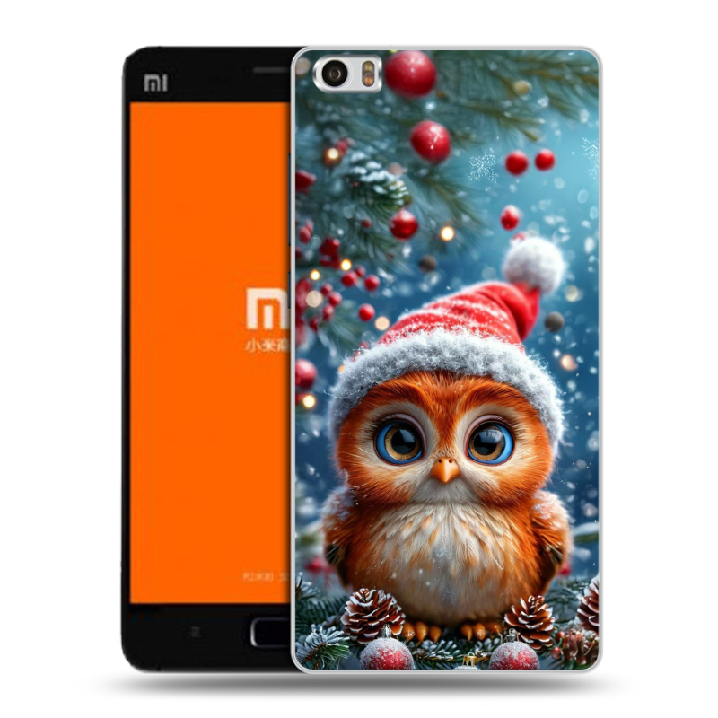 Силиконовый чехол на Xiaomi MI5 с принтом Новый год Силиконовый чехол на Xiaomi MI5 с принтом Новый год