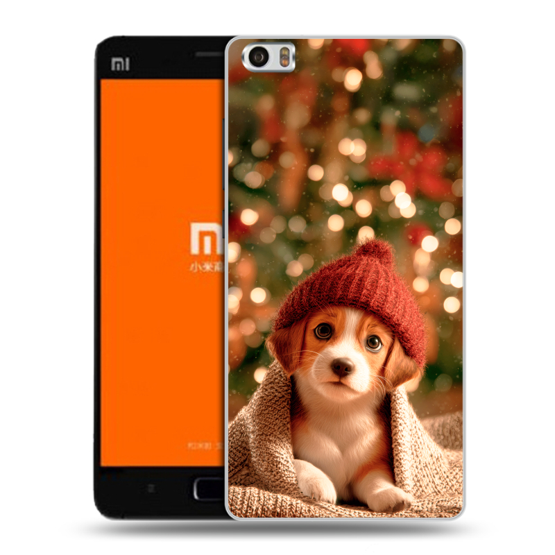 Силиконовый чехол на Xiaomi MI5 с принтом Новый год Силиконовый чехол на Xiaomi MI5 с принтом Новый год