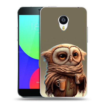 Пластиковый чехол на Meizu MX4 Pro с принтом Сова