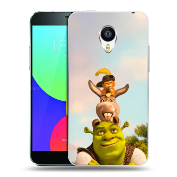 Пластиковый чехол на Meizu MX4 Pro с принтом Шрек Shrek