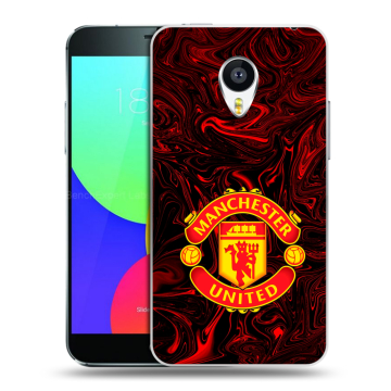 Пластиковый чехол на Meizu MX4 Pro с принтом Manchester United