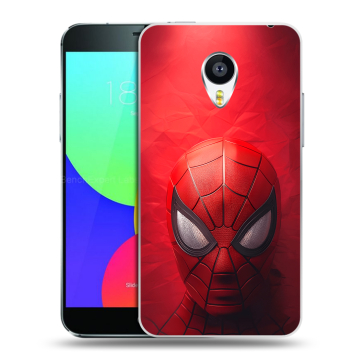 Пластиковый чехол на Meizu MX4 Pro с принтом Spiderman Человек паук