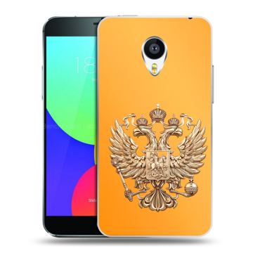 Пластиковый чехол на Meizu MX4 Pro с принтом Герб Флаг России