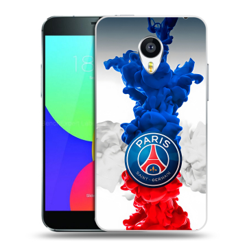 Пластиковый чехол на Meizu MX4 Pro с принтом PSG ПСЖ