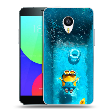 Пластиковый чехол на Meizu MX4 Pro с принтом Миньоны Пластиковый чехол на Meizu MX4 Pro с принтом Миньоны