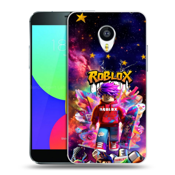 Пластиковый чехол на Meizu MX4 Pro с принтом Roblox Роблокс Пластиковый чехол на Meizu MX4 Pro с принтом Roblox Роблокс