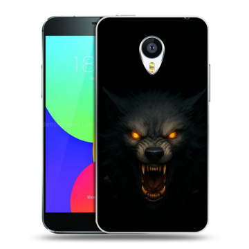 Пластиковый чехол на Meizu MX4 Pro с принтом Волк
