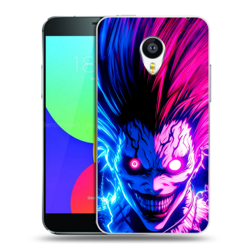 Пластиковый чехол на Meizu MX4 Pro с принтом Death note Тетрадь смерти