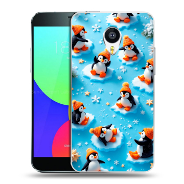 Пластиковый чехол на Meizu MX4 Pro с принтом Новый год