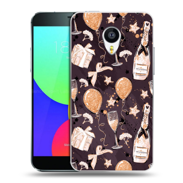 Пластиковый чехол на Meizu MX4 Pro с принтом Новый год