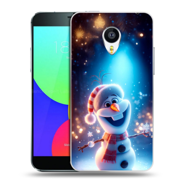 Пластиковый чехол на Meizu MX4 Pro с принтом Новый год