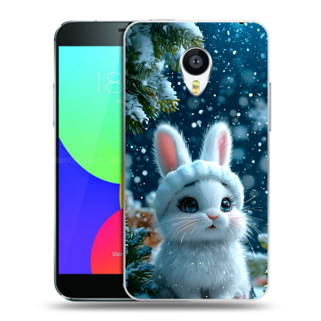 Пластиковый чехол на Meizu MX4 Pro с принтом Новый год