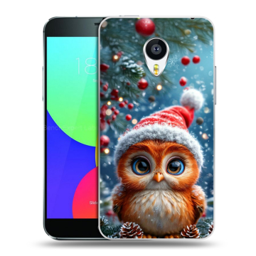 Пластиковый чехол на Meizu MX4 Pro с принтом Новый год
