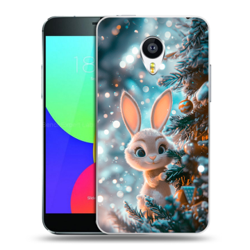 Пластиковый чехол на Meizu MX4 Pro с принтом Новый год