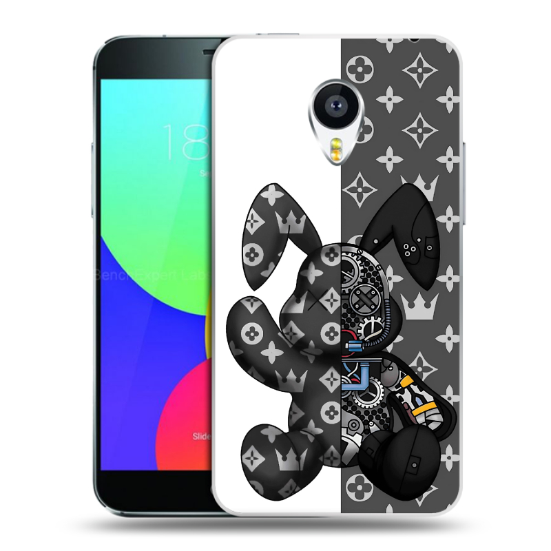 Пластиковый чехол на Meizu MX4 Pro с принтом Луи робот Пластиковый чехол на Meizu MX4 Pro с принтом Луи робот