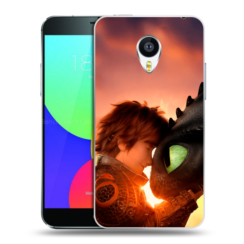 Пластиковый чехол на Meizu MX4 Pro с принтом Как приручить дракона Пластиковый чехол на Meizu MX4 Pro с принтом Как приручить дракона