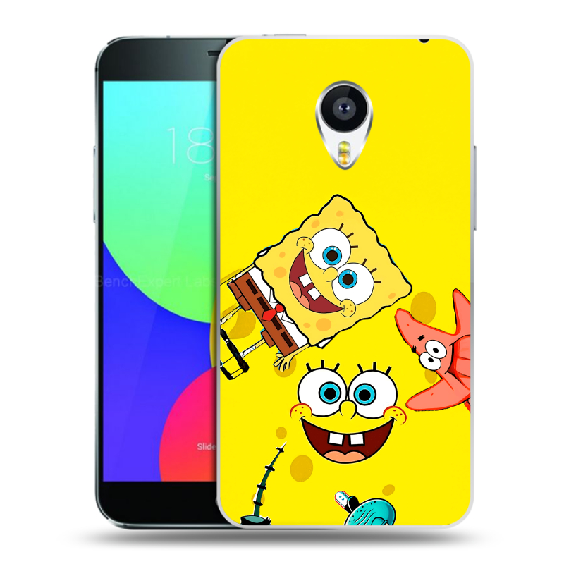 Пластиковый чехол на Meizu MX4 Pro с принтом Спанч боб Спанчбоб Пластиковый чехол на Meizu MX4 Pro с принтом Спанч боб Спанчбоб