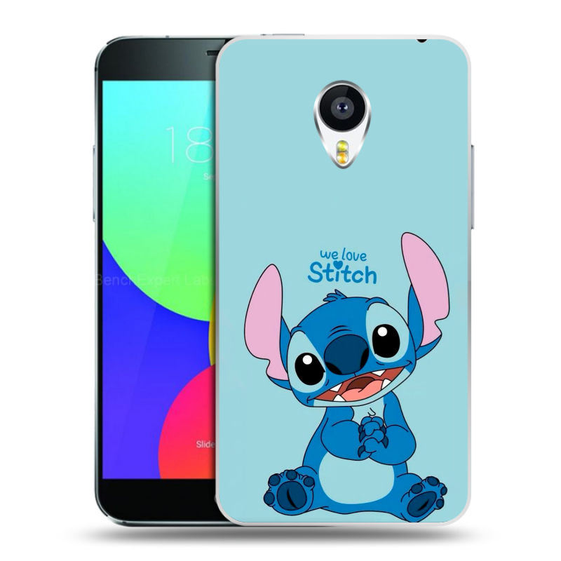 Пластиковый чехол на Meizu MX4 Pro с принтом Лило и Стич Пластиковый чехол на Meizu MX4 Pro с принтом Лило и Стич