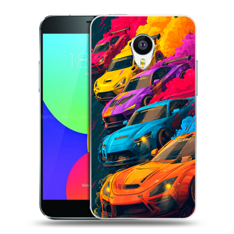 Пластиковый чехол на Meizu MX4 Pro с принтом Тачки Пластиковый чехол на Meizu MX4 Pro с принтом Тачки