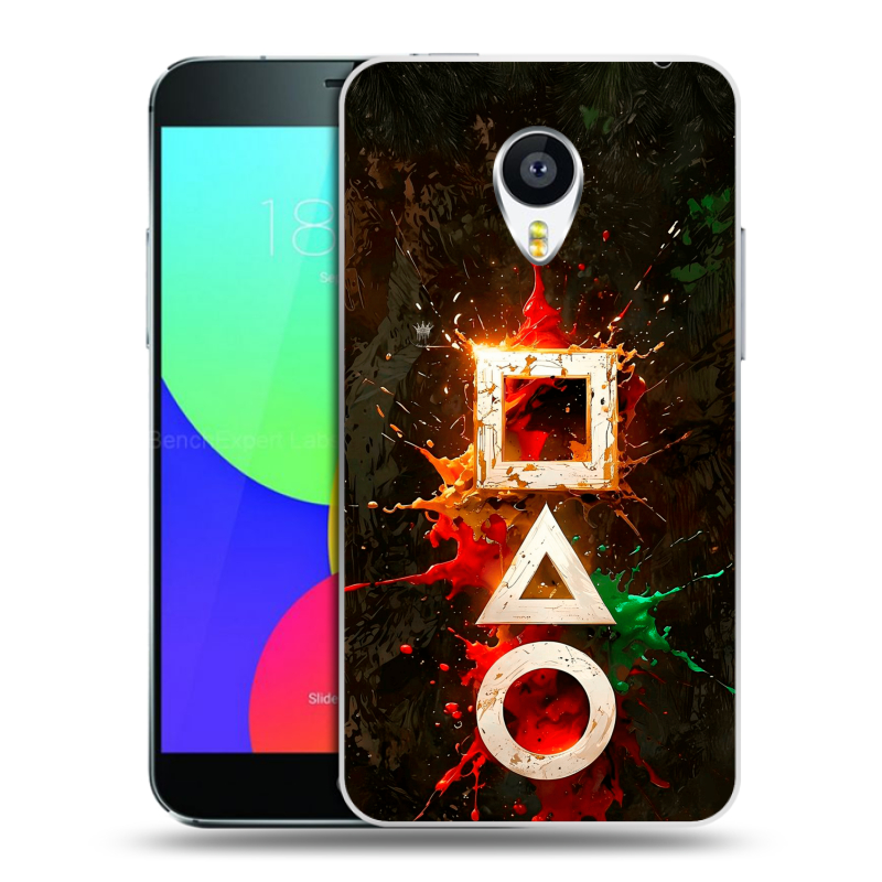 Пластиковый чехол на Meizu MX4 Pro с принтом Squid Game Игра кальмара Пластиковый чехол на Meizu MX4 Pro с принтом Squid Game Игра кальмара