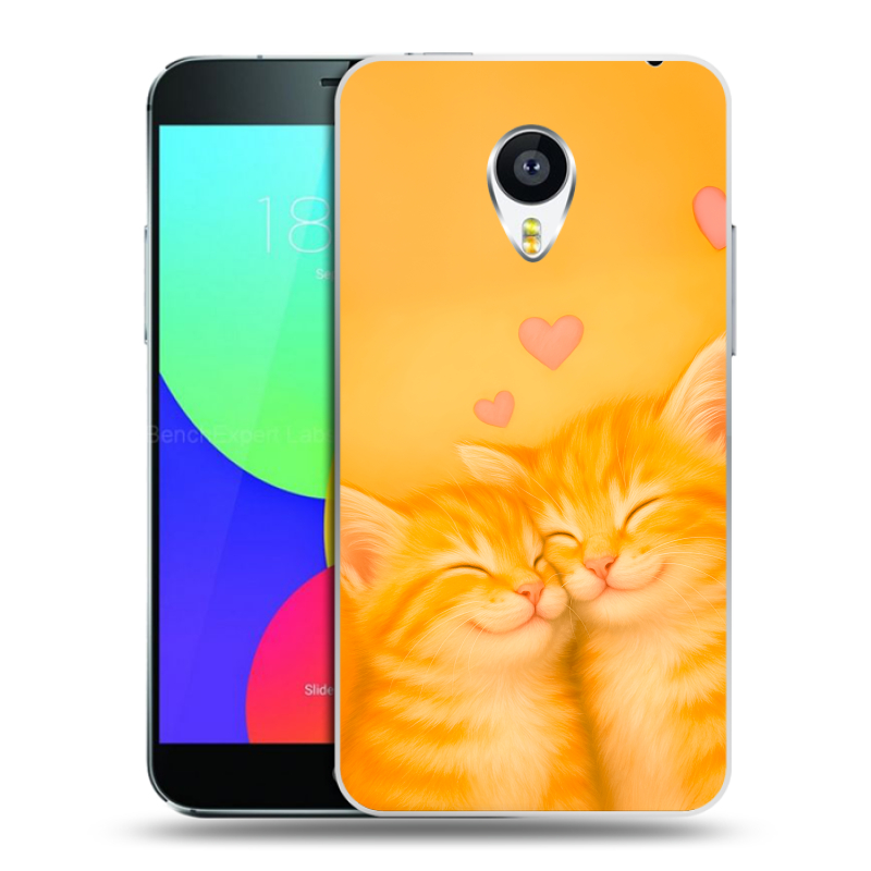Пластиковый чехол на Meizu MX4 Pro с принтом Милые котята Пластиковый чехол на Meizu MX4 Pro с принтом Милые котята