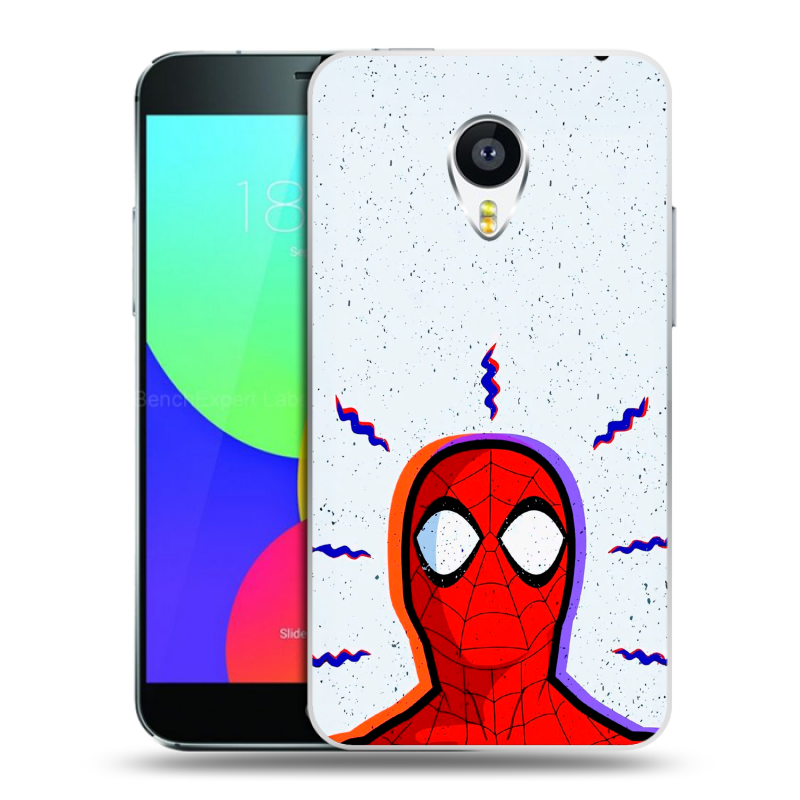 Пластиковый чехол на Meizu MX4 Pro с принтом Spiderman Человек паук Пластиковый чехол на Meizu MX4 Pro с принтом Spiderman Человек паук
