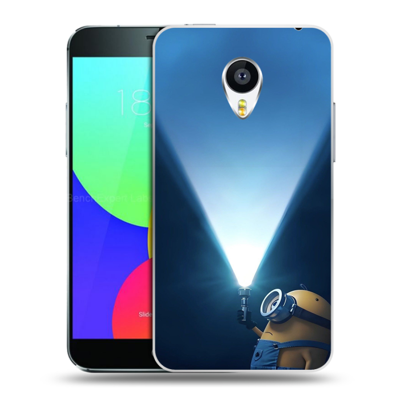 Пластиковый чехол на Meizu MX4 Pro с принтом Миньоны Пластиковый чехол на Meizu MX4 Pro с принтом Миньоны