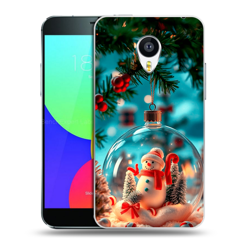 Пластиковый чехол на Meizu MX4 Pro с принтом Новый год Пластиковый чехол на Meizu MX4 Pro с принтом Новый год