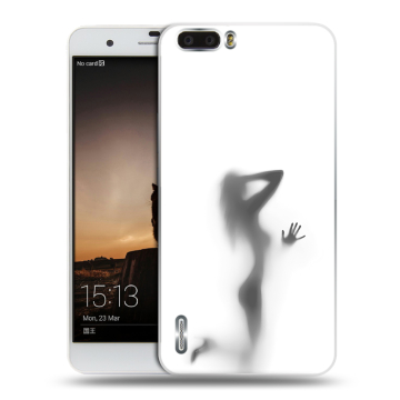 Силиконовый чехол на Huawei Honor 6 Plus с принтом Силуэт Силиконовый чехол на Huawei Honor 6 Plus с принтом Силуэт