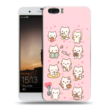 Силиконовый чехол на Huawei Honor 6 Plus с принтом Hello Kitty Хелоу Кити Силиконовый чехол на Huawei Honor 6 Plus с принтом Hello Kitty Хелоу Кити