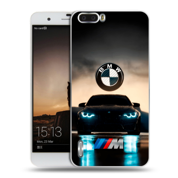 Силиконовый чехол на Huawei Honor 6 Plus с принтом БМВ BMW