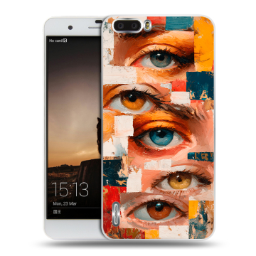 Силиконовый чехол на Huawei Honor 6 Plus с принтом Модный принт Силиконовый чехол на Huawei Honor 6 Plus с принтом Модный принт