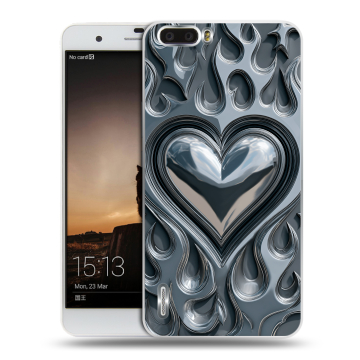 Силиконовый чехол на Huawei Honor 6 Plus с принтом Y2K