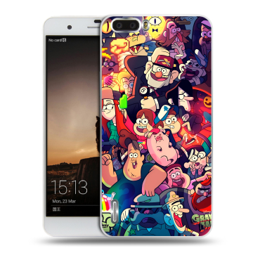 Силиконовый чехол на Huawei Honor 6 Plus с принтом Gravity Falls Гравити Фолз Силиконовый чехол на Huawei Honor 6 Plus с принтом Gravity Falls Гравити Фолз