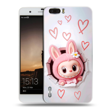 Силиконовый чехол на Huawei Honor 6 Plus с принтом Labubu Лабубу Силиконовый чехол на Huawei Honor 6 Plus с принтом Labubu Лабубу
