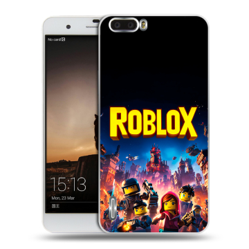 Силиконовый чехол на Huawei Honor 6 Plus с принтом Roblox Роблокс Силиконовый чехол на Huawei Honor 6 Plus с принтом Roblox Роблокс
