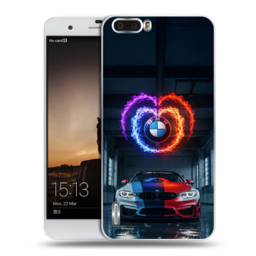 Силиконовый чехол на Huawei Honor 6 Plus с принтом BMW БМВ Силиконовый чехол на Huawei Honor 6 Plus с принтом BMW БМВ
