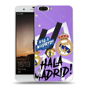 Силиконовый чехол на Huawei Honor 6 Plus с принтом Real Madrid Реал Мадрид