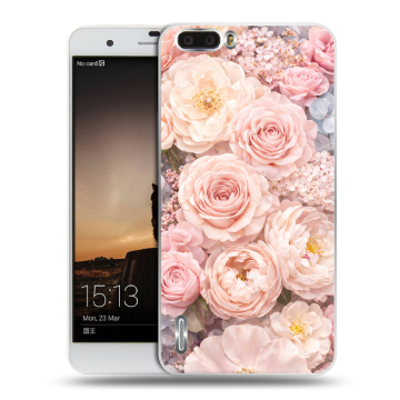 Силиконовый чехол на Huawei Honor 6 Plus с принтом женский Силиконовый чехол на Huawei Honor 6 Plus с принтом женский