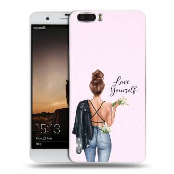 Силиконовый чехол на Huawei Honor 6 Plus с принтом женский Силиконовый чехол на Huawei Honor 6 Plus с принтом женский