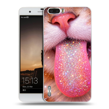 Силиконовый чехол на Huawei Honor 6 Plus с принтом для девочек Силиконовый чехол на Huawei Honor 6 Plus с принтом для девочек