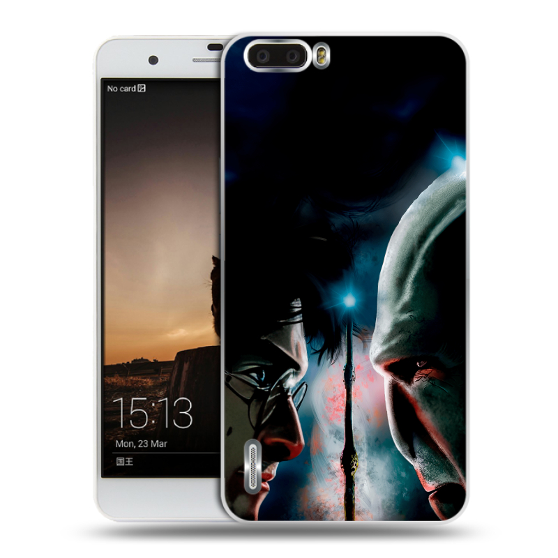 Силиконовый чехол на Huawei Honor 6 Plus с принтом Гарри Поттер Harry Potter Силиконовый чехол на Huawei Honor 6 Plus с принтом Гарри Поттер Harry Potter