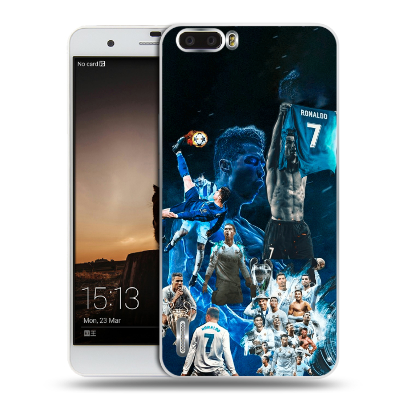 Пластиковый чехол на Huawei Honor 6 Plus с принтом Реал Роналдо Пластиковый чехол на Huawei Honor 6 Plus с принтом Реал Роналдо
