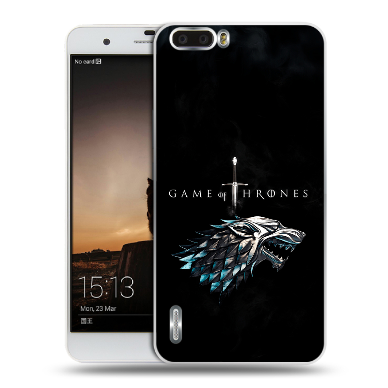 Силиконовый чехол на Huawei Honor 6 Plus с принтом Игра Престолов Game Thrones Силиконовый чехол на Huawei Honor 6 Plus с принтом Игра Престолов Game Thrones