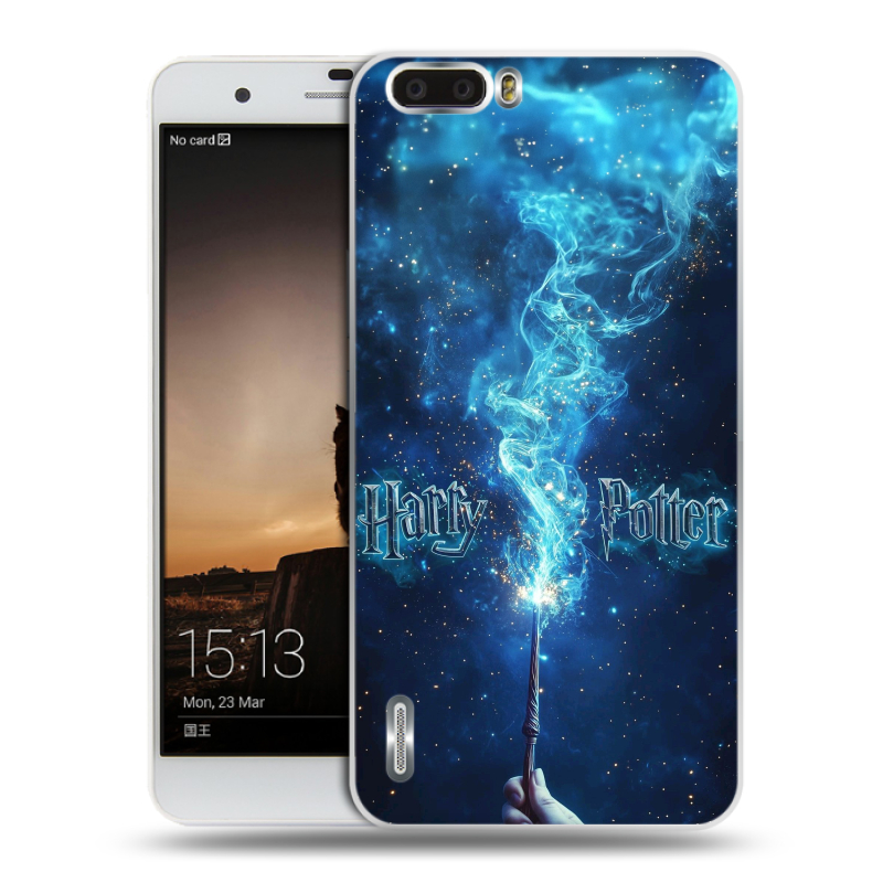 Пластиковый чехол на Huawei Honor 6 Plus с принтом Harry Potter Гарри Поттер Пластиковый чехол на Huawei Honor 6 Plus с принтом Harry Potter Гарри Поттер
