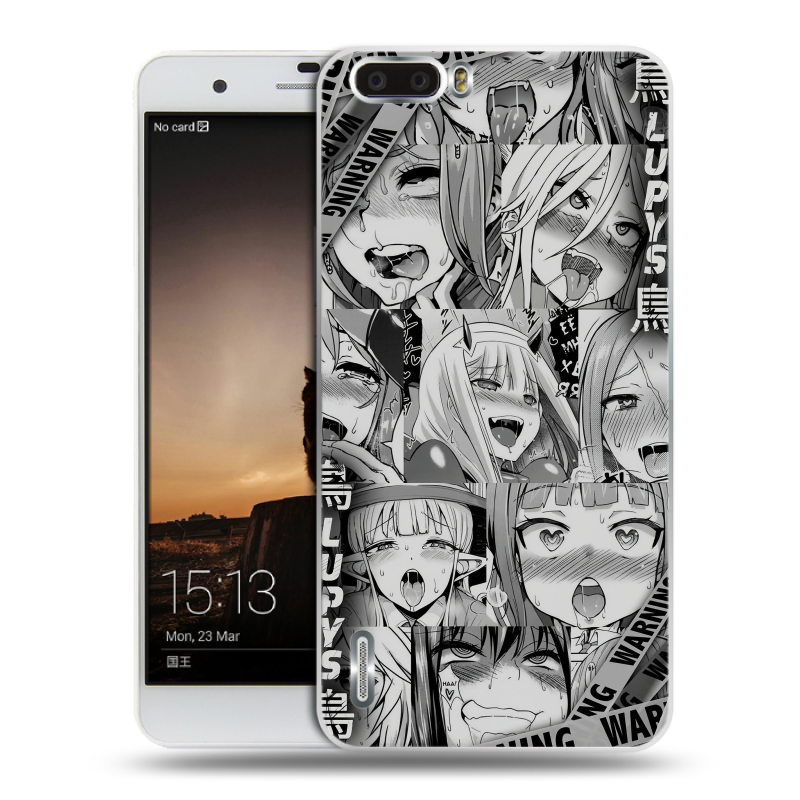Пластиковый чехол на Huawei Honor 6 Plus с принтом Ahegao Ахегао Аниме Пластиковый чехол на Huawei Honor 6 Plus с принтом Ahegao Ахегао Аниме